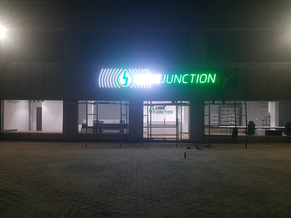illuminated storefront signage kenya